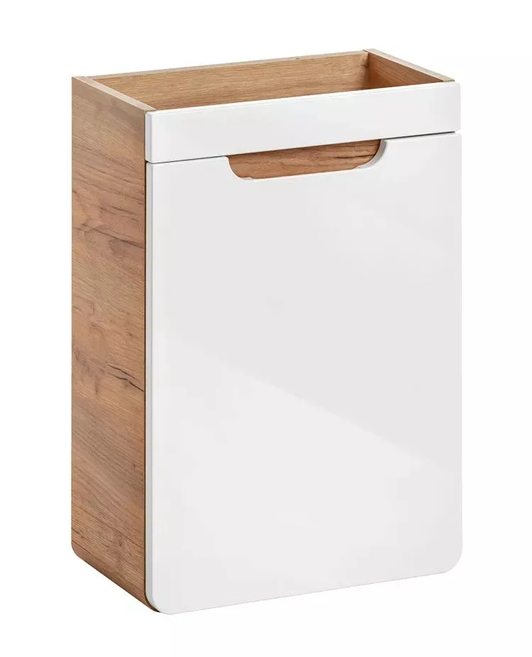 Szafka pod umywalkę wisząca Borneo 3X - Biały