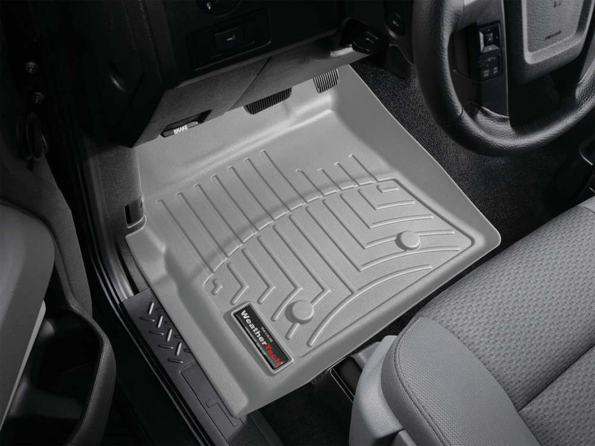 WeatherTech® Custom Front FloorLiner™ Carpet Protector, Grey
