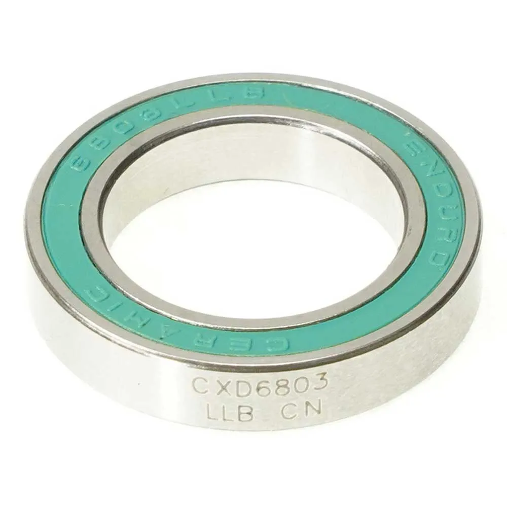 Enduro Bearings BB CXD 6803 LLB-bx XD-15 Ceramic Hybrid ABEC-5 Radial bearings