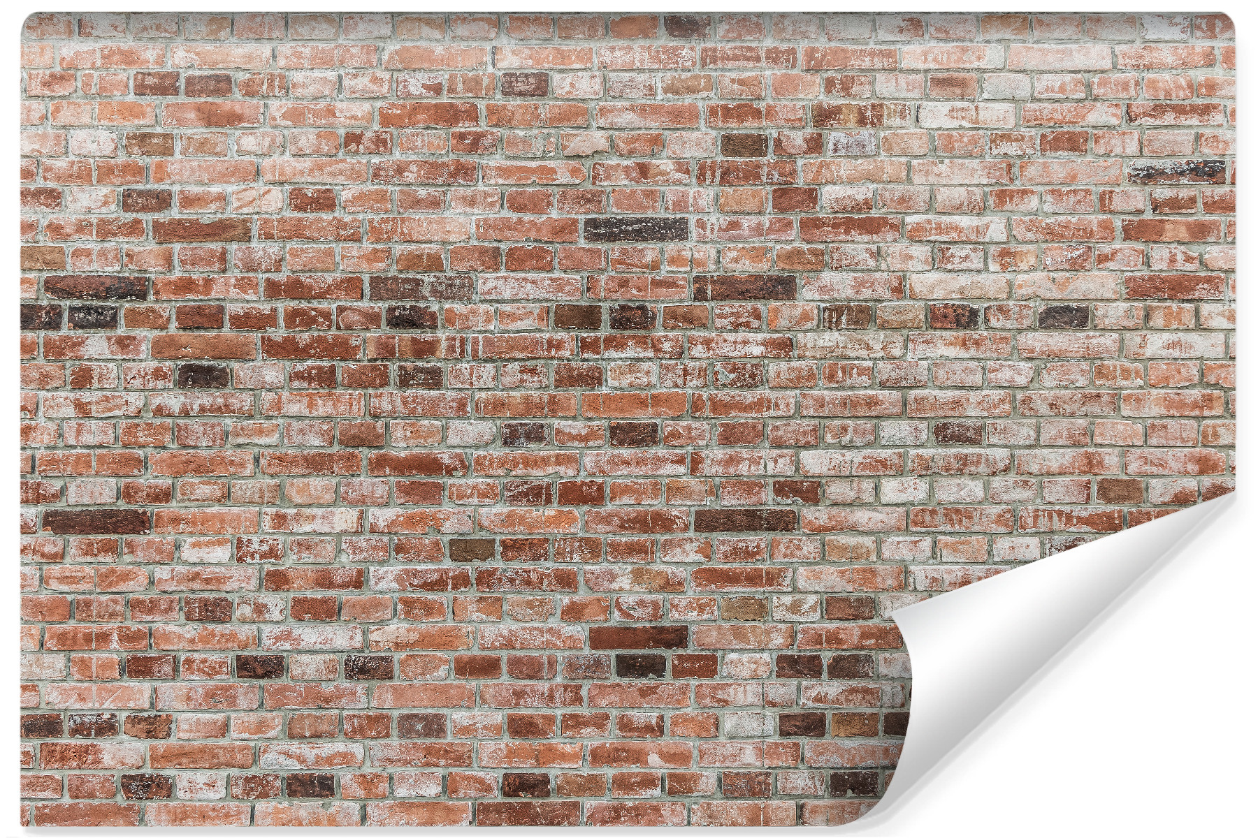 Fototapeta Do Salonu Ceglana Ściana Efekt 3D 90x60cm