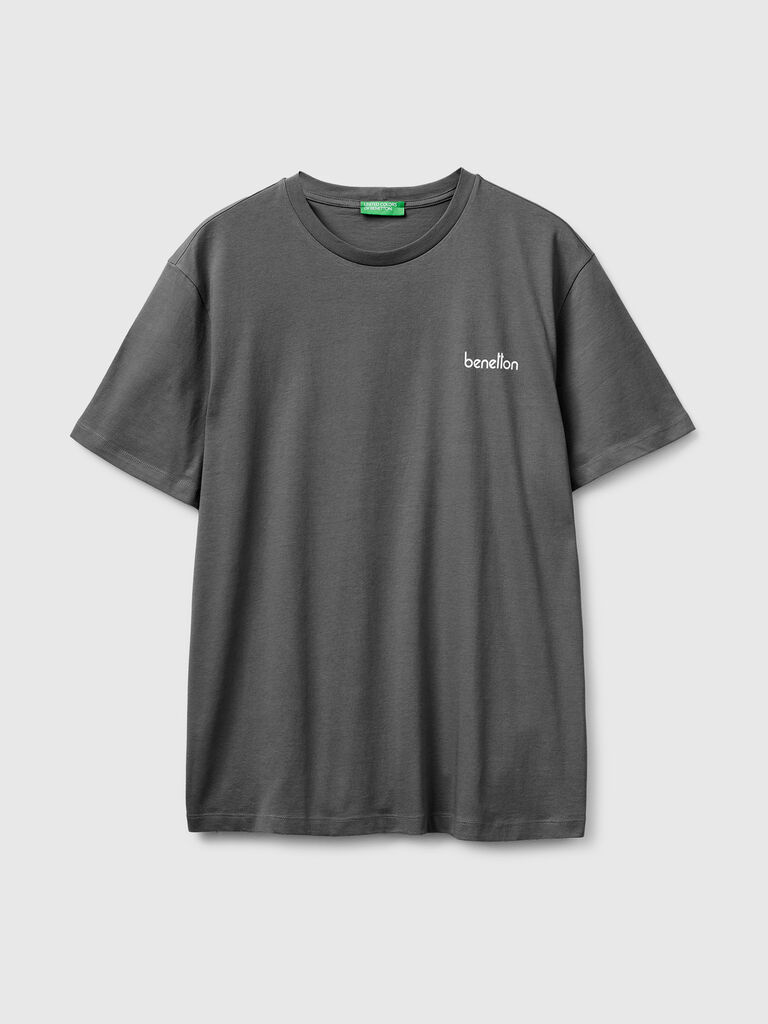 Cotton t-shirt with logo