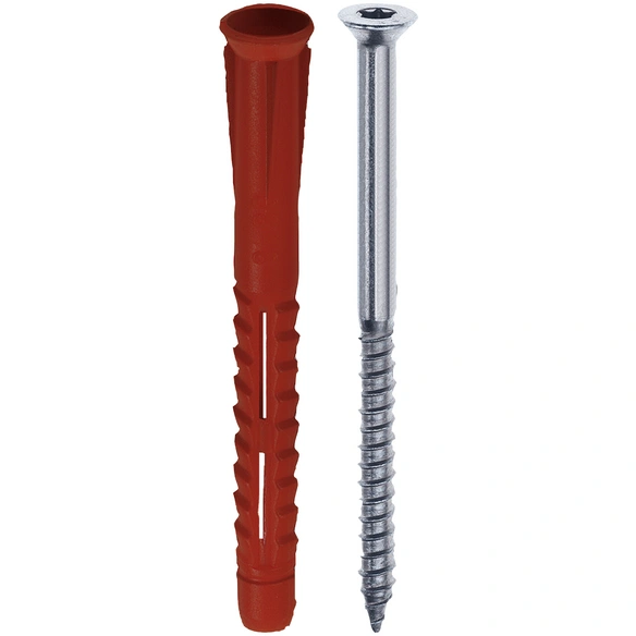 Rahmendübel, Polyethylen, 6 Stück, 8 x 60 mm