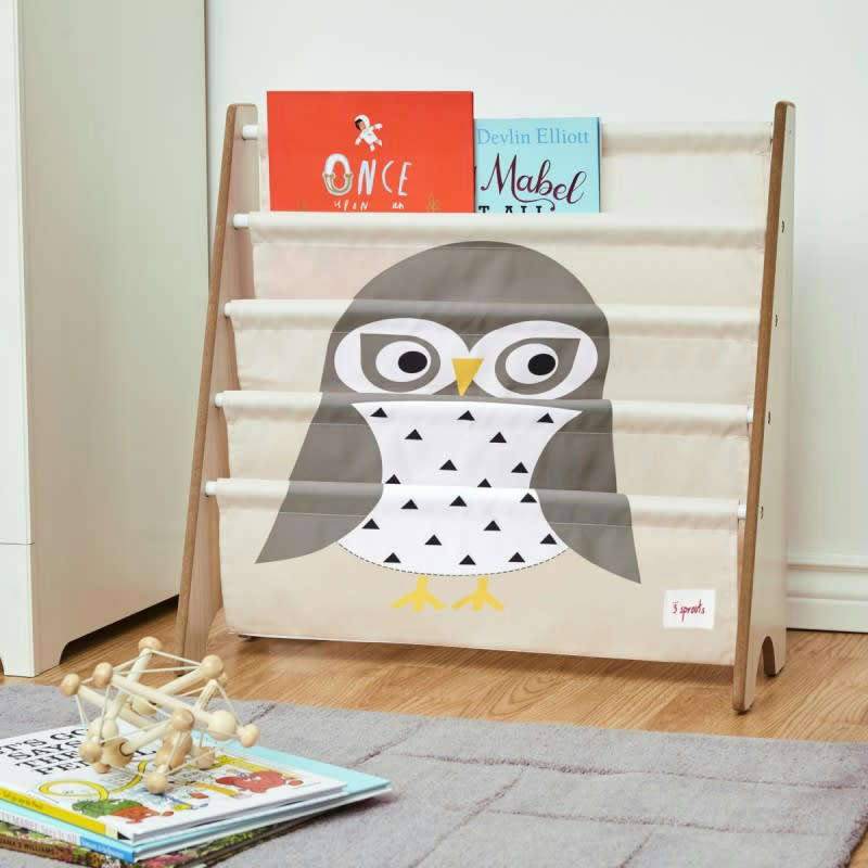 - Bibliothèque en tissu Chouette