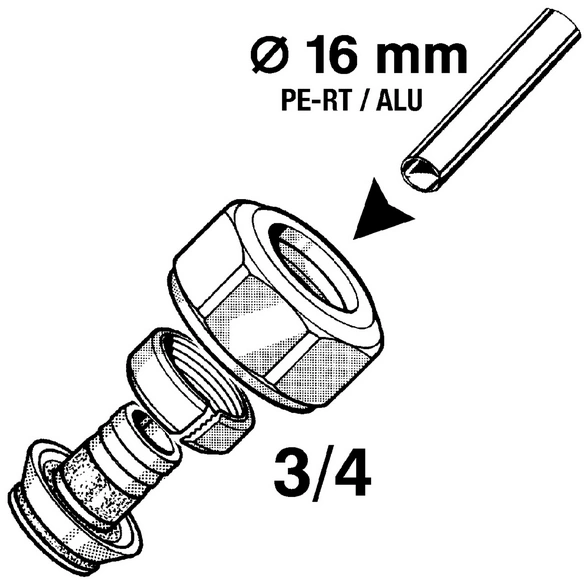 Schraubsystem, Messing