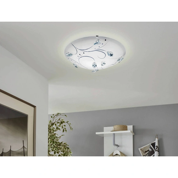 Wand-/Deckenleuchte, LED, inkl. Leuchtmittel