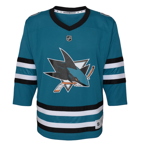 San Jose Sharks Toddler Home Replica Jersey - Teal