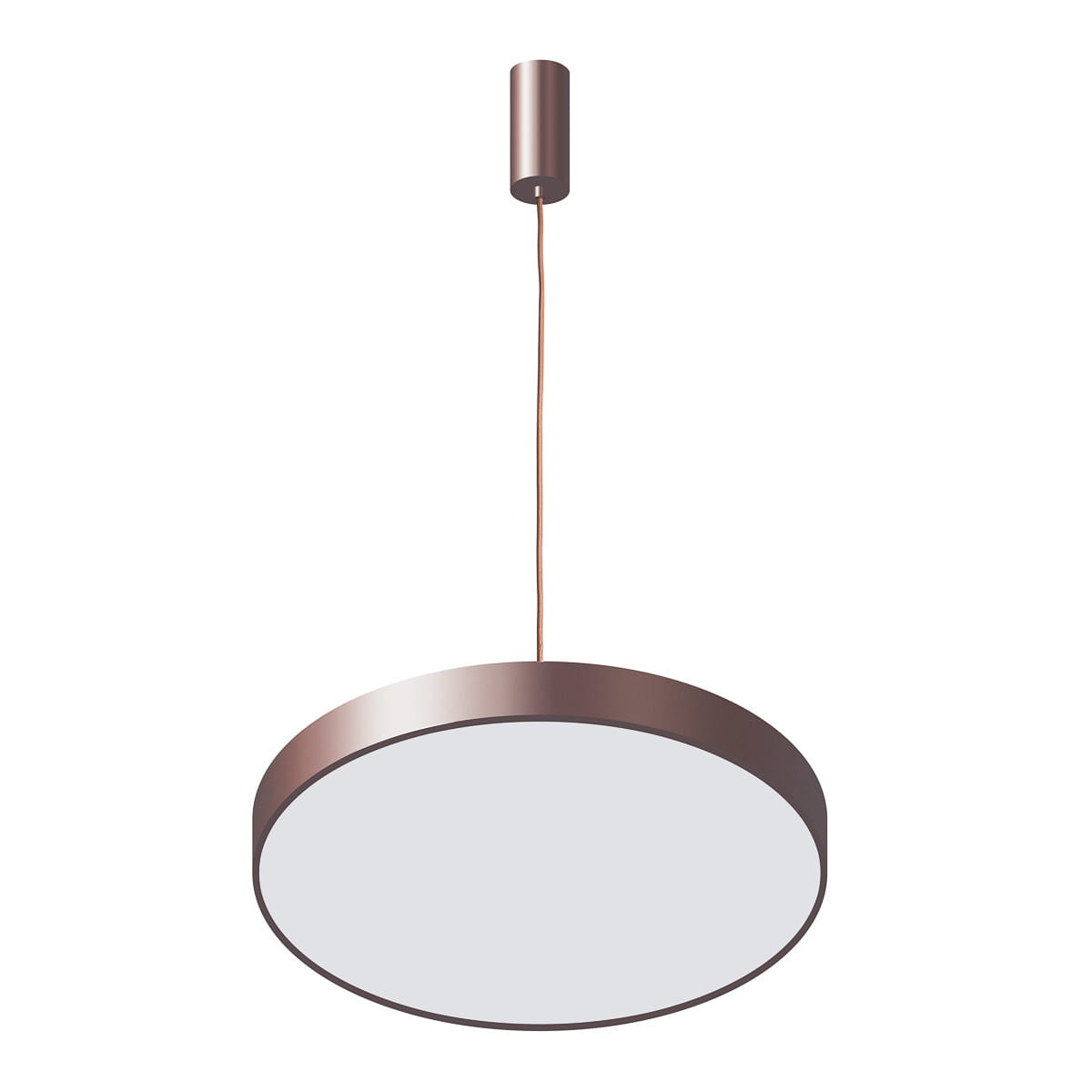 Lampa wisząca Orbital kawowy piaskowana-biała LED 1x30W 3000K 1800lm Italux