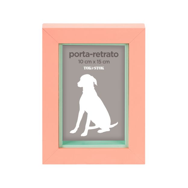 PORTA-RETRATO 10 CM X 15 CM COLOR MATCH