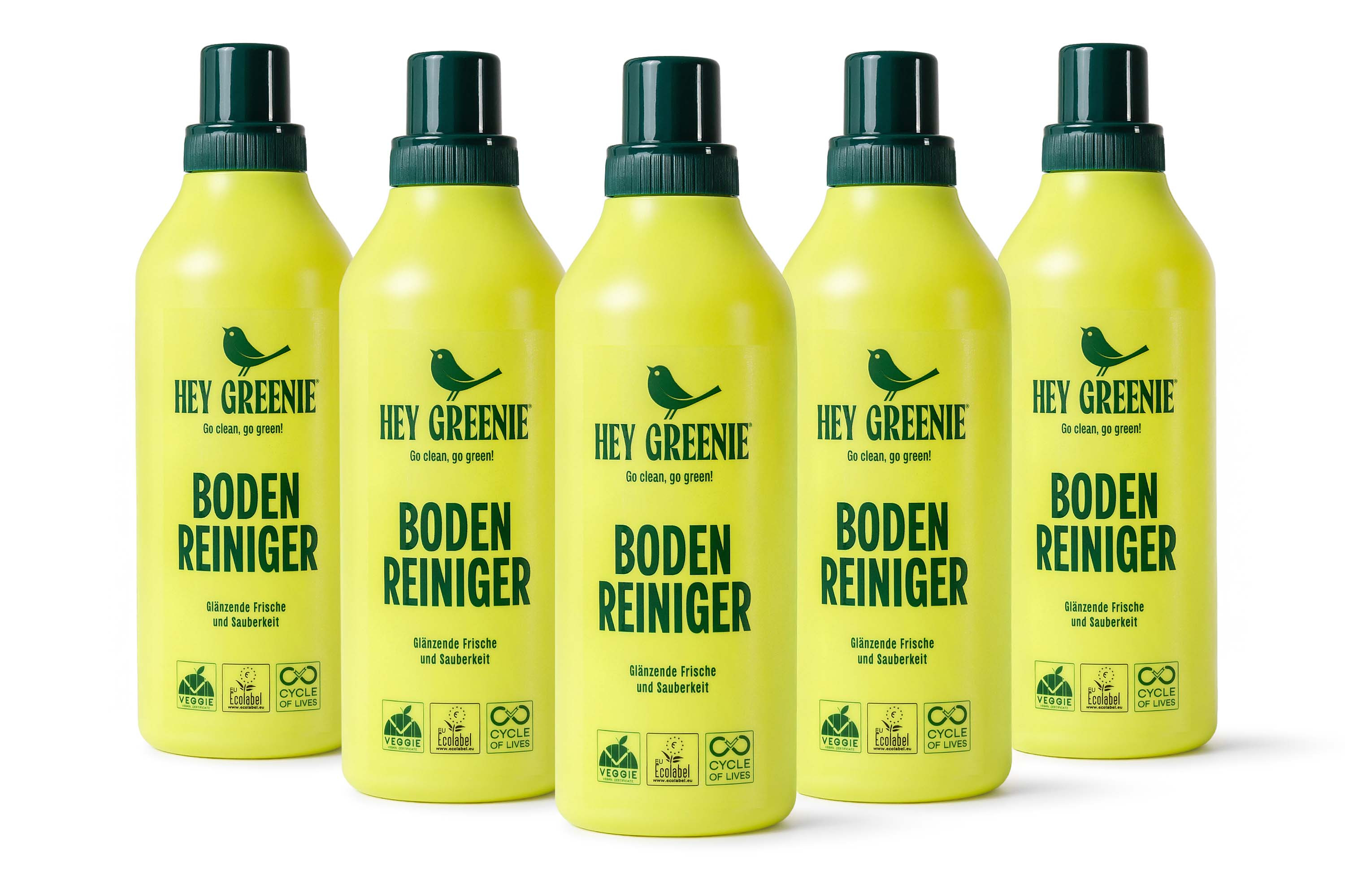 KONSIMO HEY GREENIE Ekologiczny środek do czyszczenia podłóg (5szt.) 800 ml