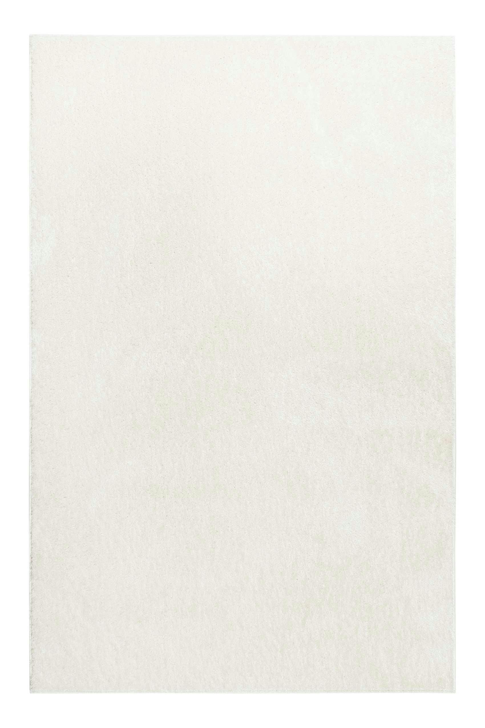 #SWAGGER SHAG - Tapis poils longs doux brillant blanc crème 160x225
