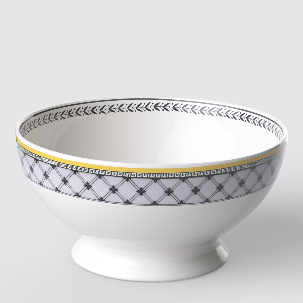 Audun Serving Bowl - Multi-colored, 33.9 oz, Premium Porcelain
