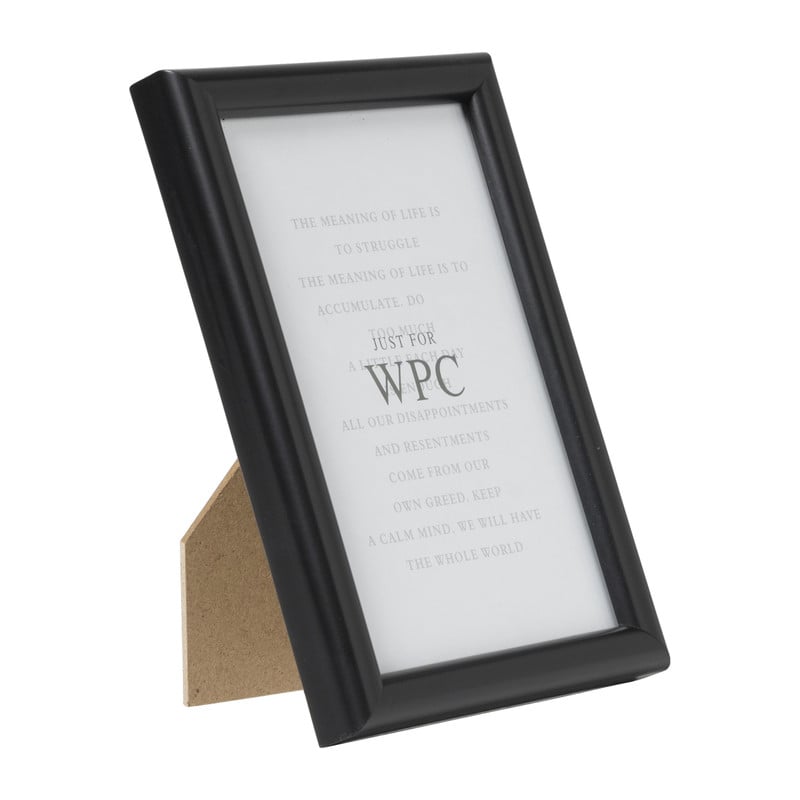 Fotolijst WPC - zwart - 9x13 cm