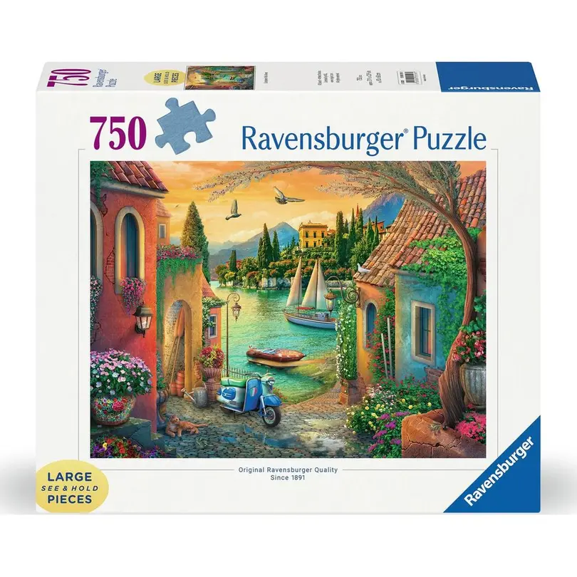 Puzzle Idyllischer Comer See
