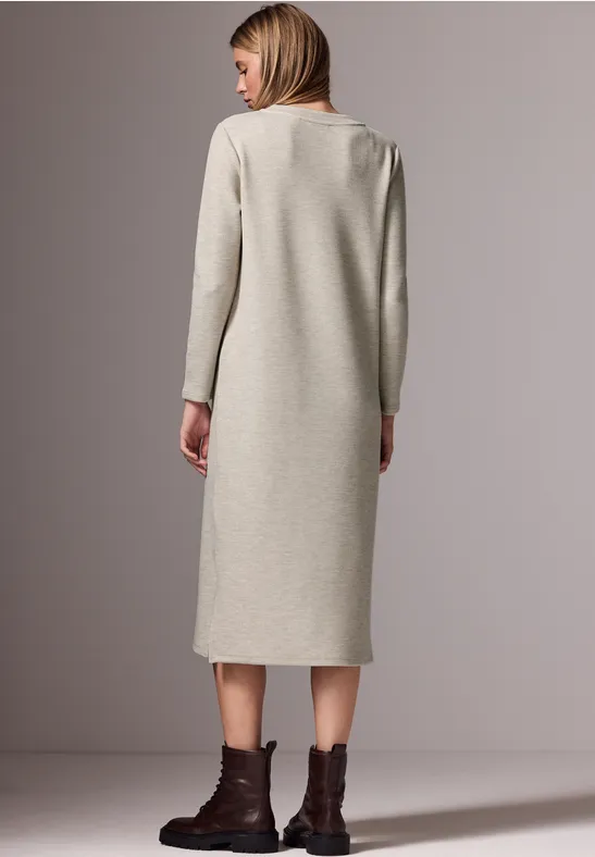 Kleid im Melange-Look