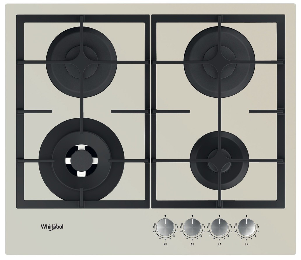 Płyta gazowa WHIRLPOOL AKTL629S 59 cm szampańskie szkło