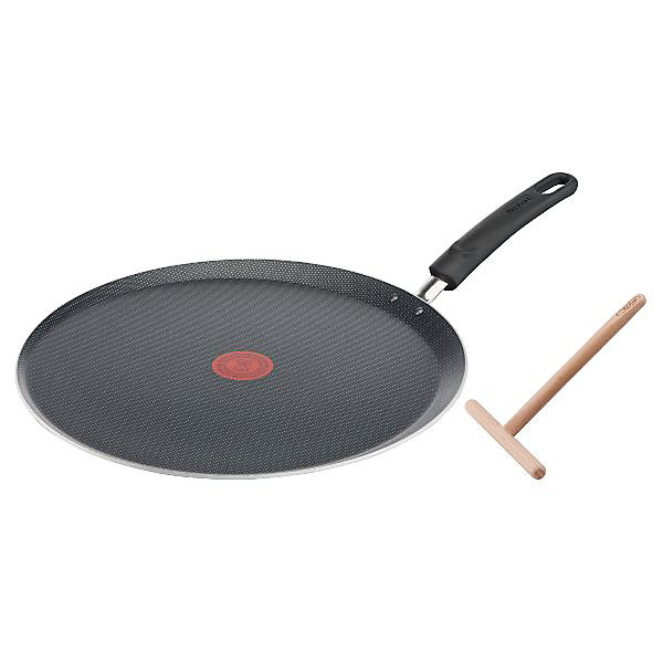 Crêpière aluminium 34cm   répartiteur Tefal B5549712 easy cook &clean