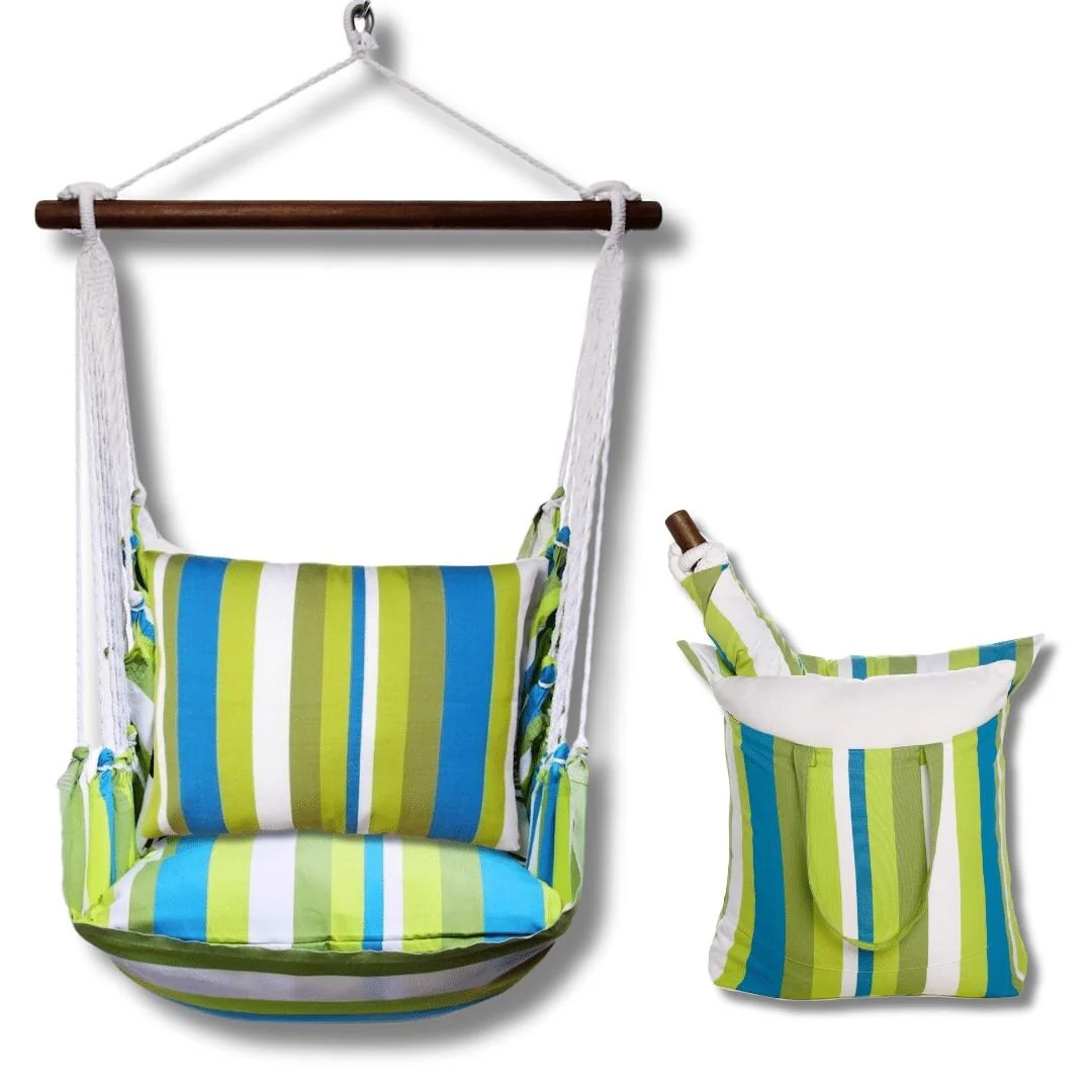 Magnolia Casual Swing Set 4 piece - Beach Boulevard Stripe
