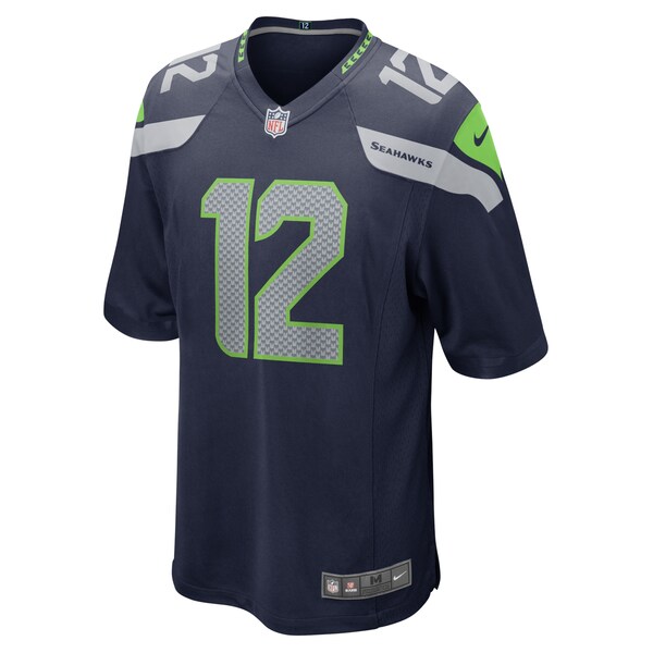 12s Seattle Seahawks Nike Game Team Jersey - College Navy