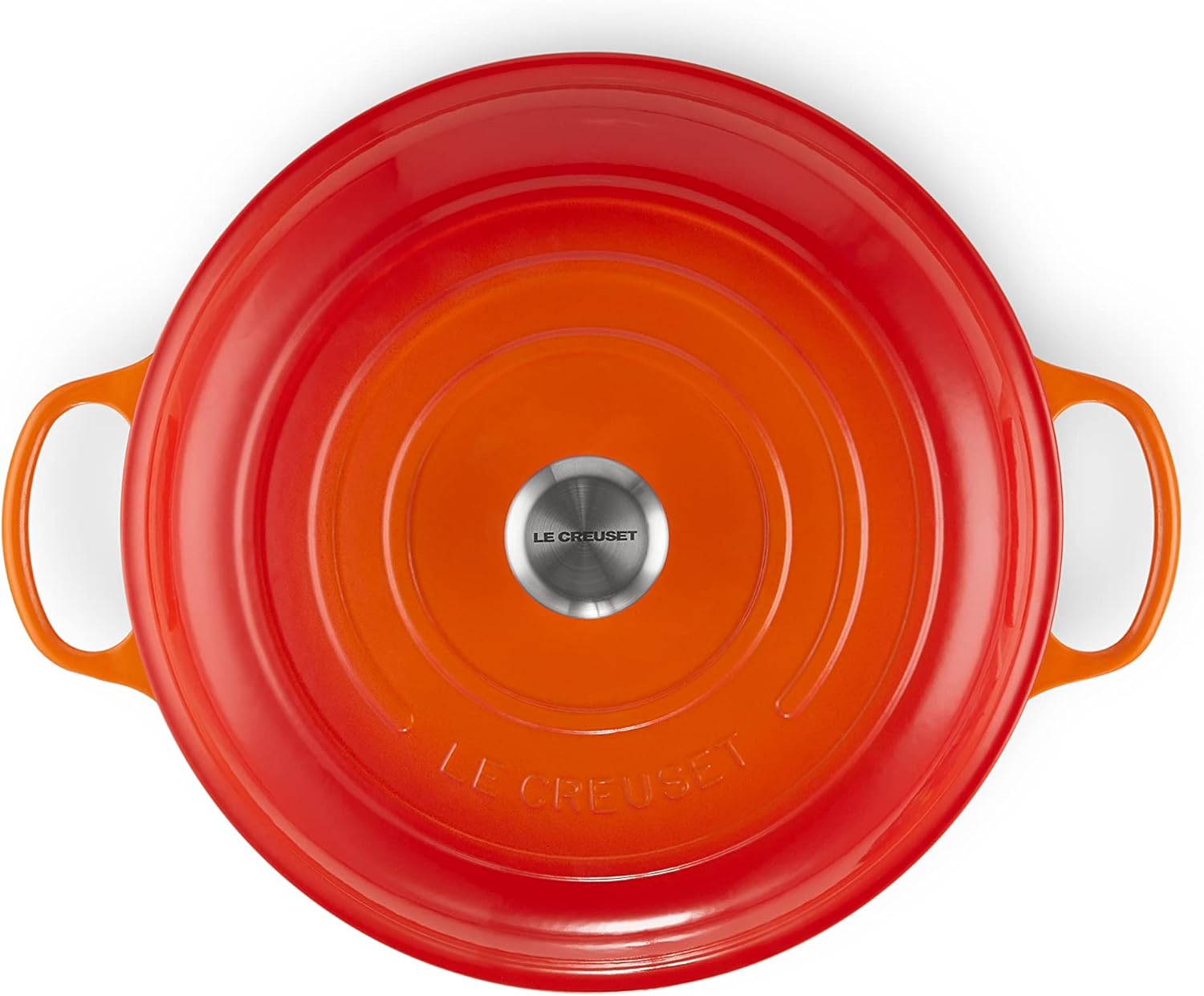 Le Creuset Enameled Cast Iron Signature Braiser, 5 qt, Flame