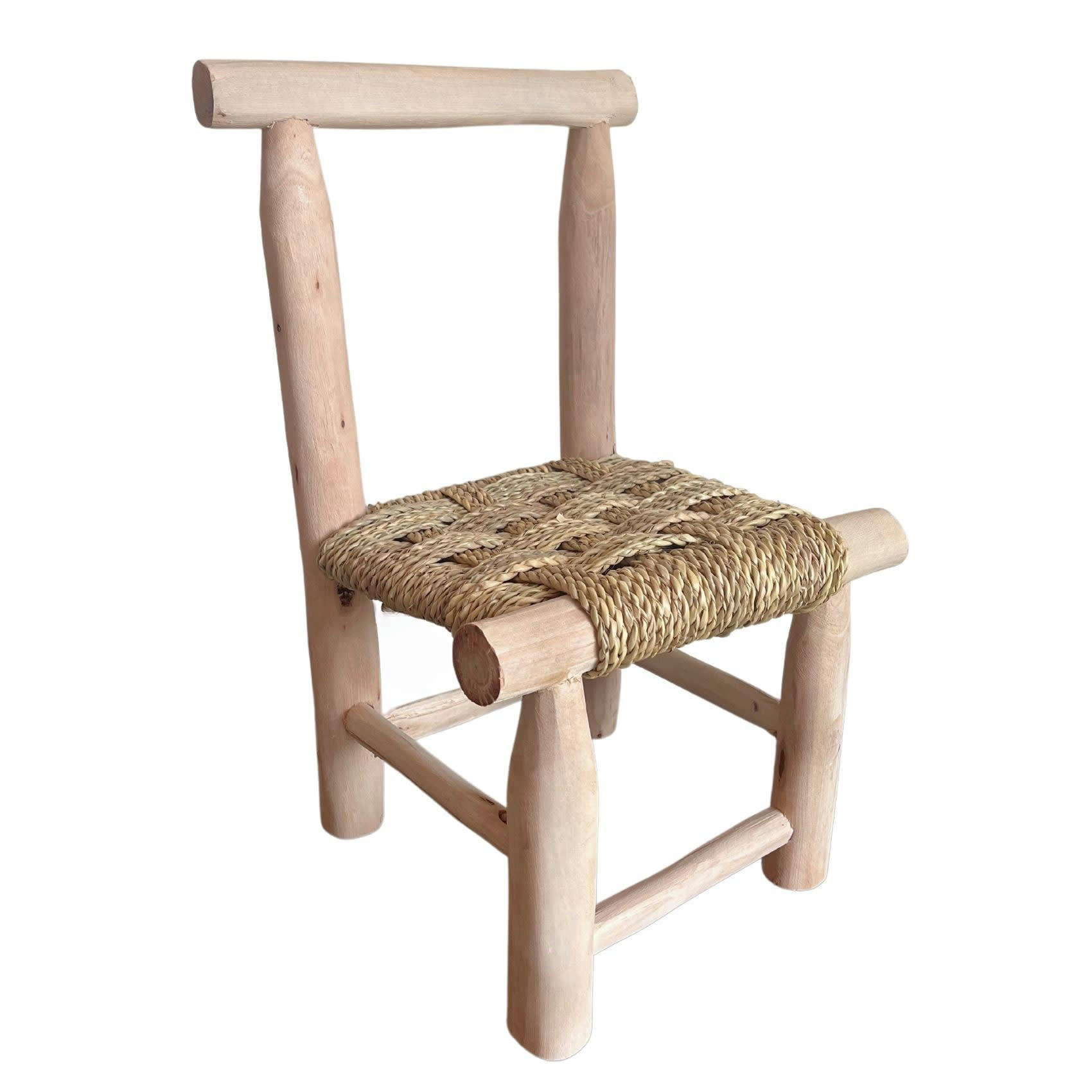 - Chaise enfant bois japandi naturel 150x240 cm