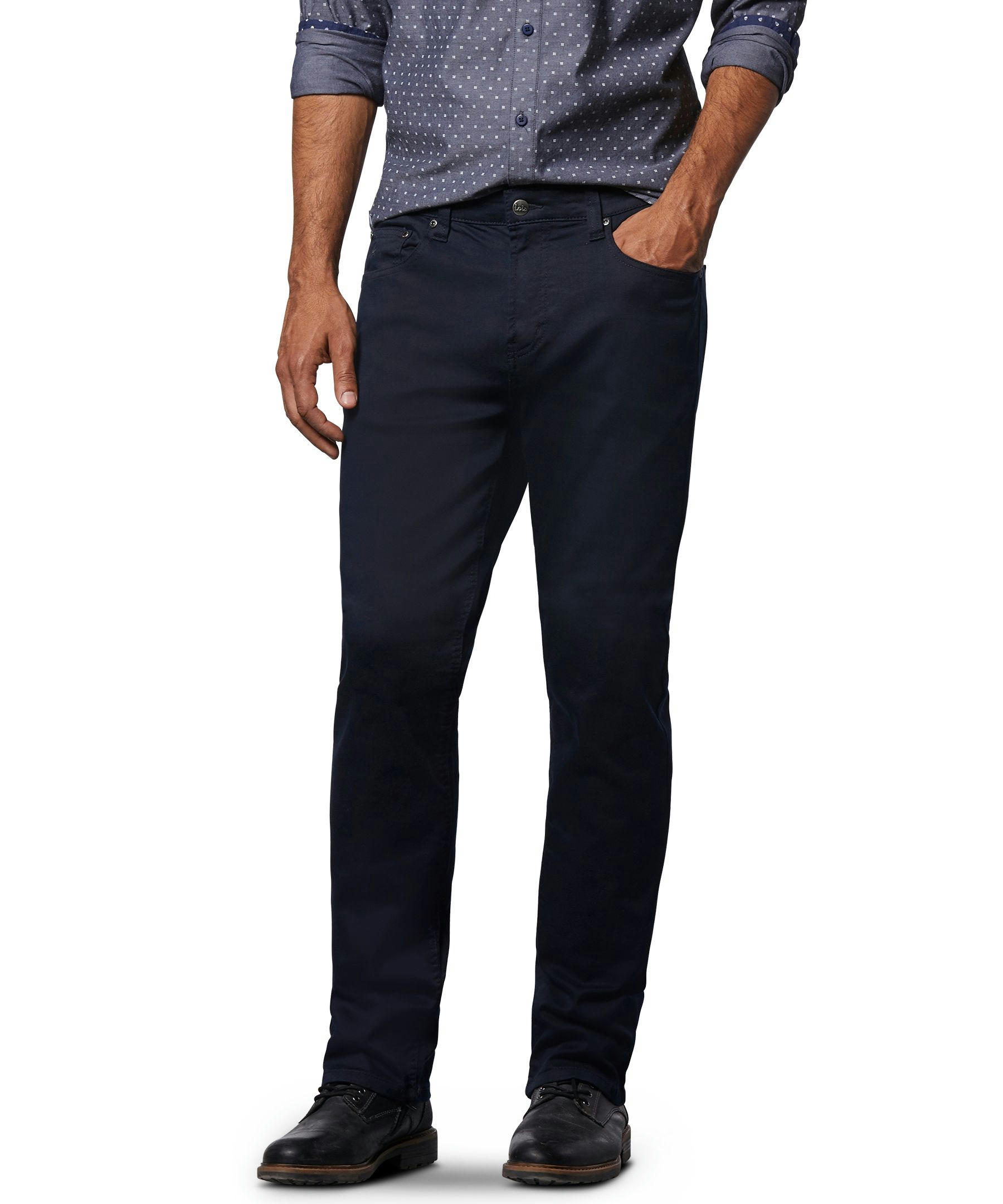 Lois Men's Brad Oversized Slim Fit Stretch Pants - Navy