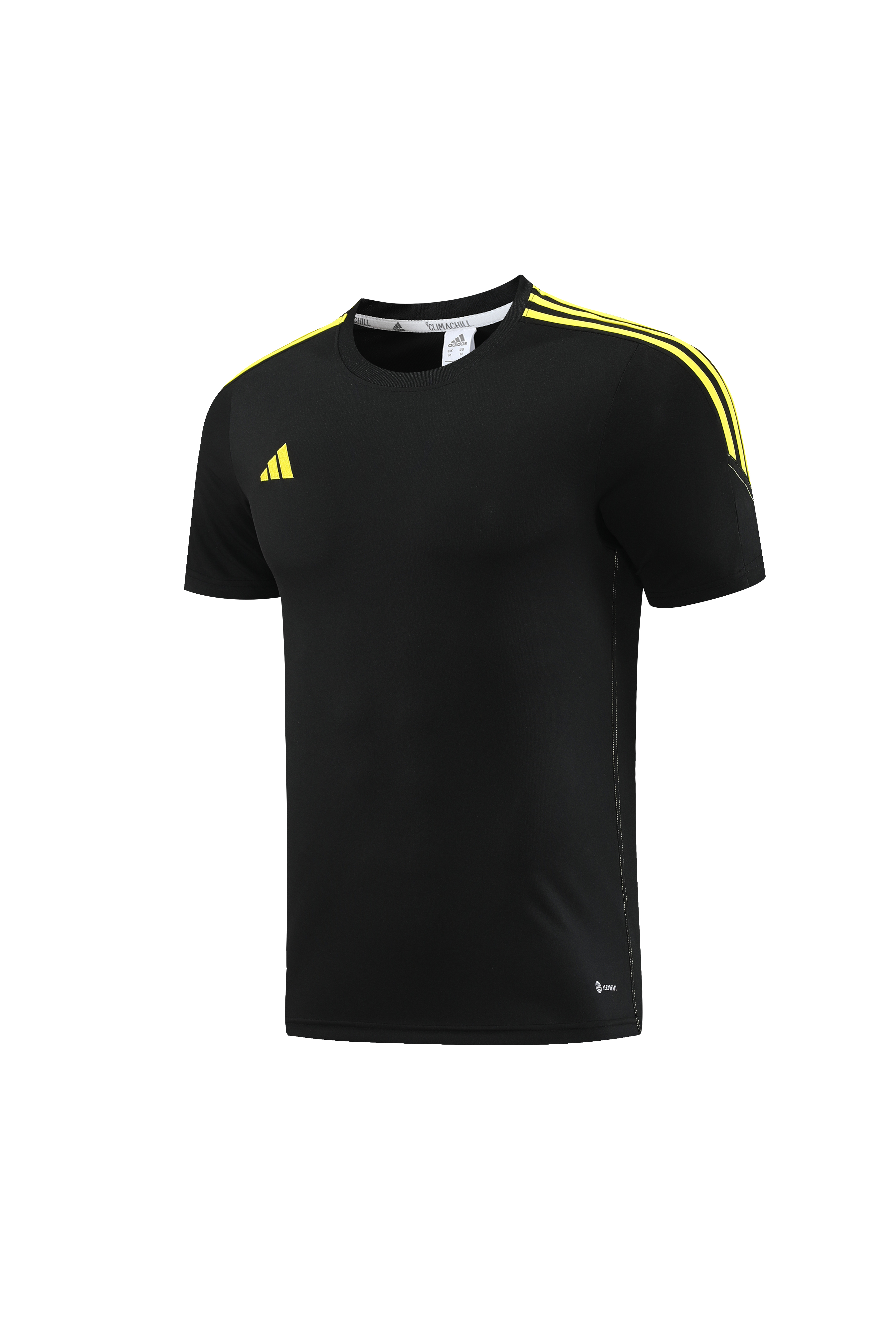 Adidas Short Sleeve Training Jersey Set - AD02- Black/Yellow