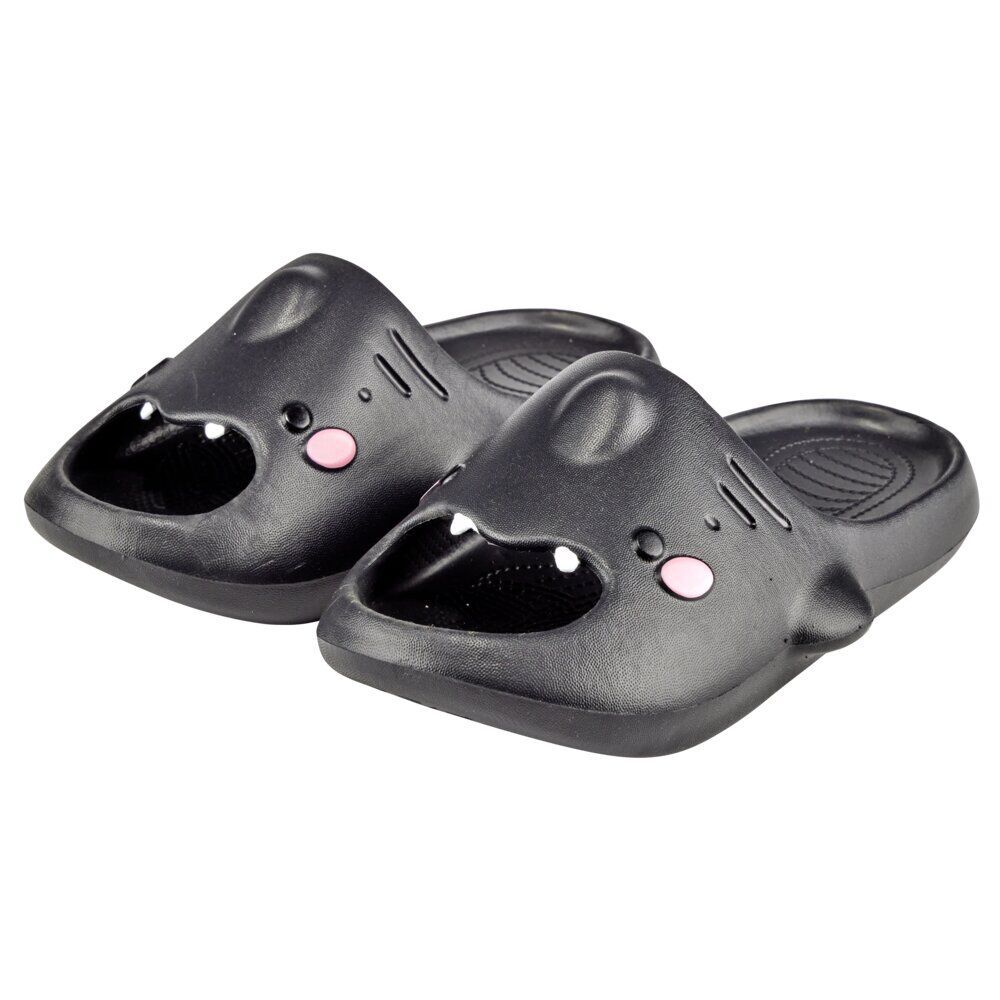 Claquettes raie manta noires 36/37