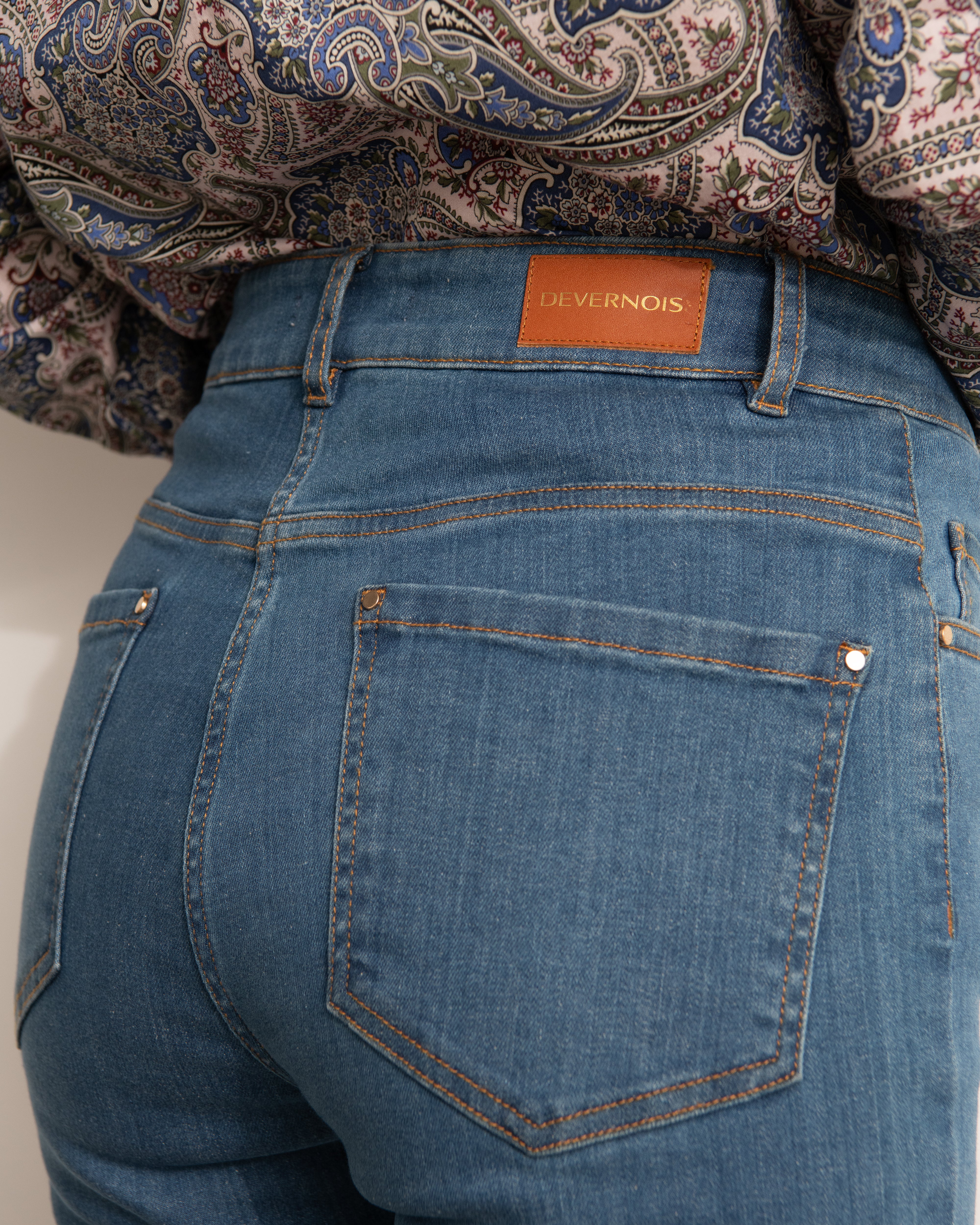 Jeans délavé 7/8ème PANJINA11/11025/301