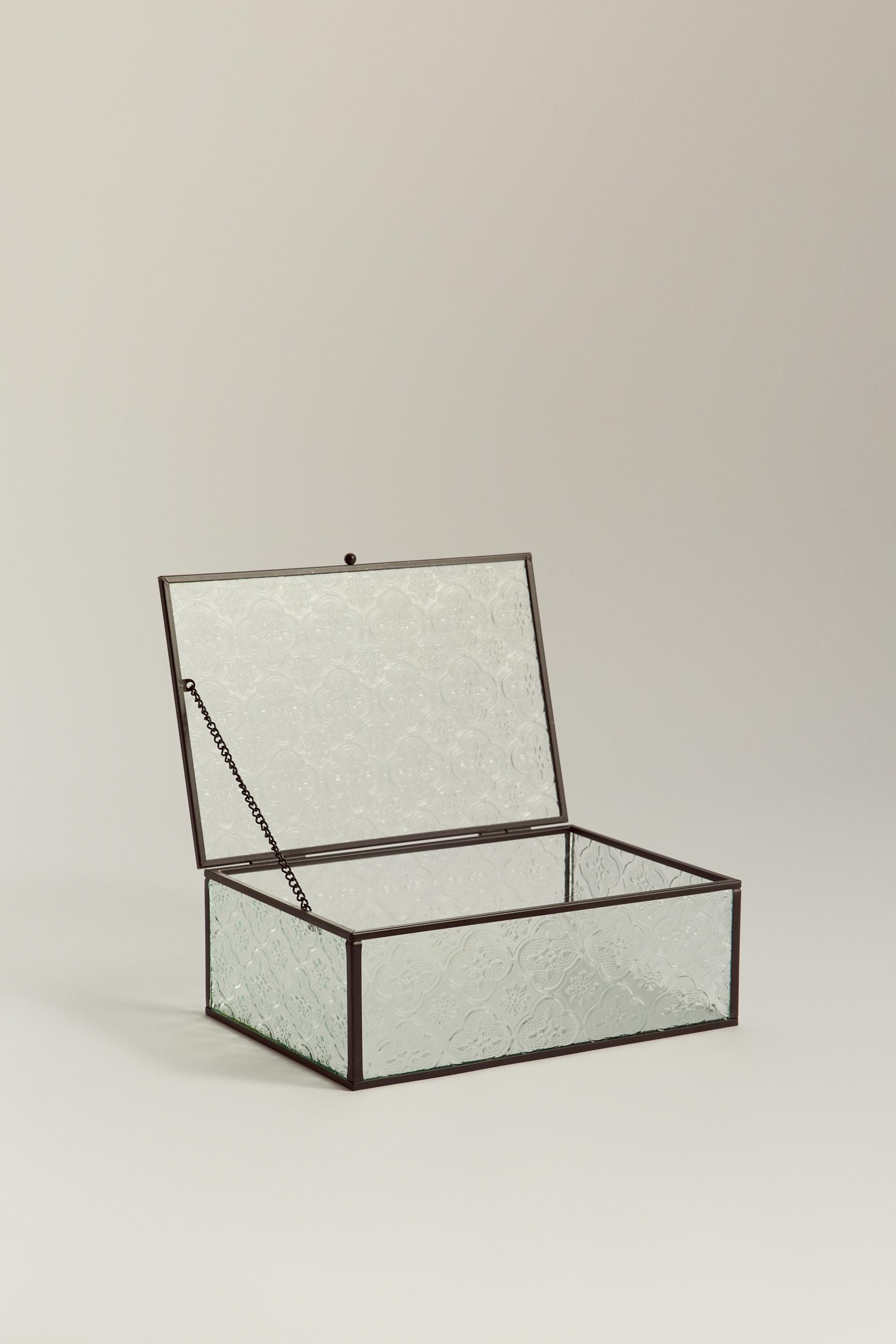 Caja cristal mosaicos 21 cm