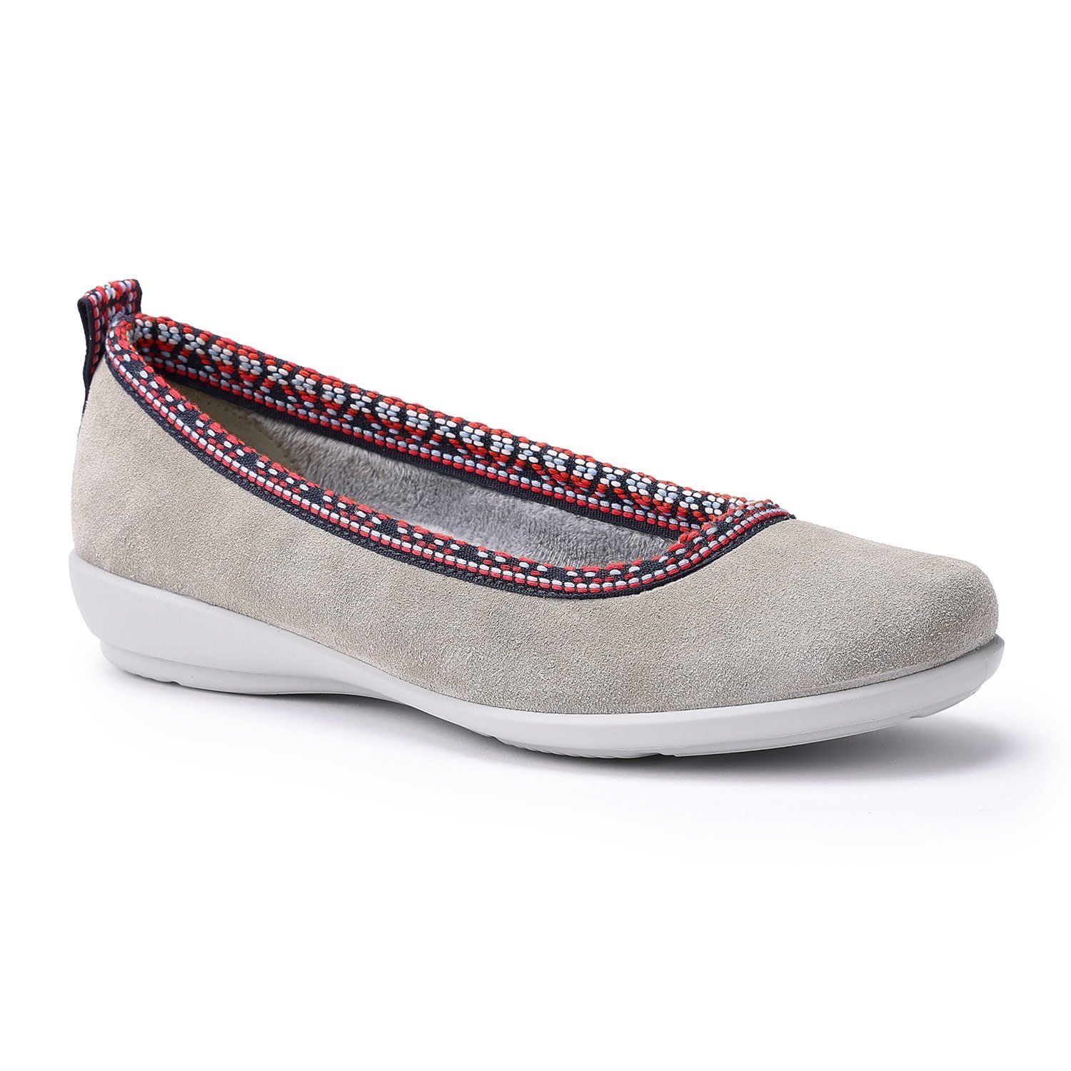 Hotter Wide Fit 'Honey' Ballerina Slippers