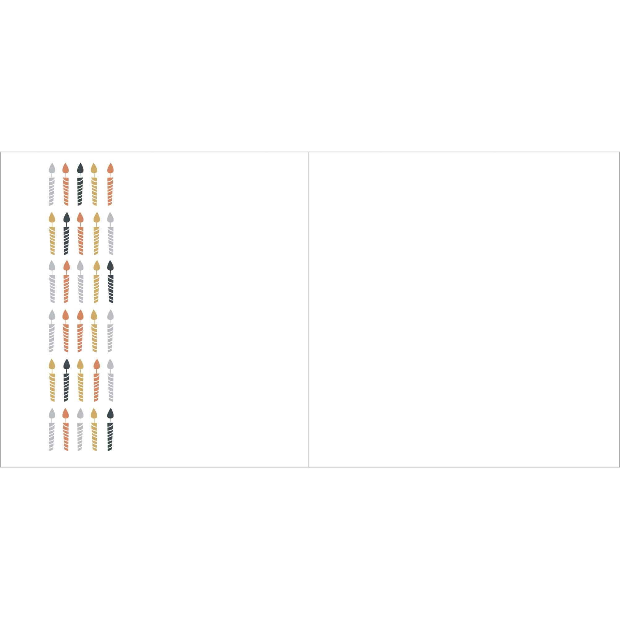 - Carte anniversaire une bougie de plus