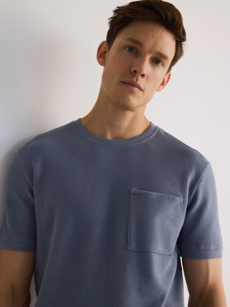 Slim Fit Structural T-Shirt