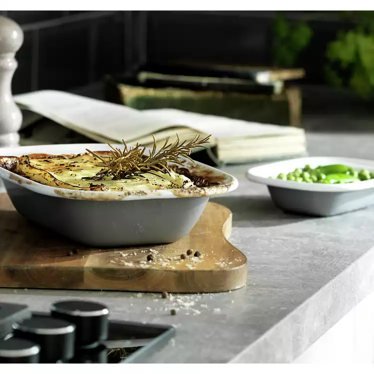 Habitat Enamel Set of 2 Pie Dishes