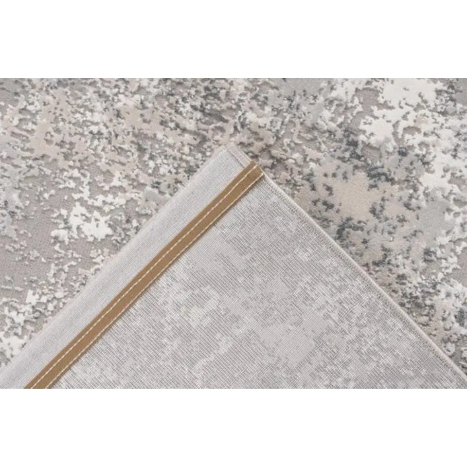 Lalee Vloerkleed Japandi stijl - 3D effect zilver 120x170 cm