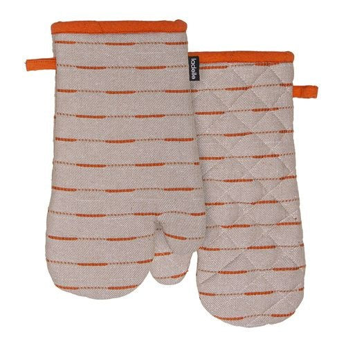 Dash Ovenwant   Ovenhandschoen, Set van 2 Stuks, Oranje, Gerecycled Ka