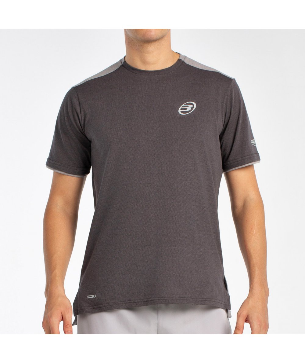 CAMISETA BULLPADEL MARSIC NEGRO VIGORE