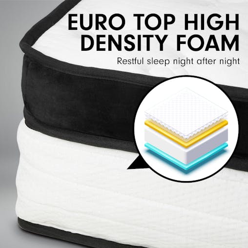 NNEDPE Laura Hill King Mattress with Euro Top Layer - 32cm