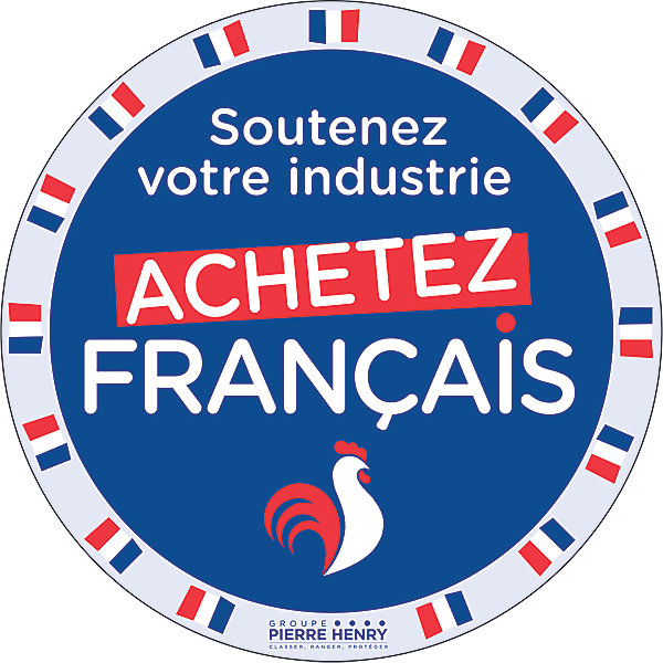 Cantine acier noir 175 L avec poignées, L.100 x l.55 x H.40 cm, cadenassable et empilable, Snor