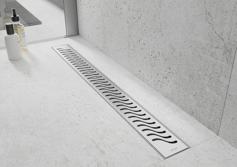 Odpływ liniowy Mexen Flat M09 inox 100 cm 1 szt