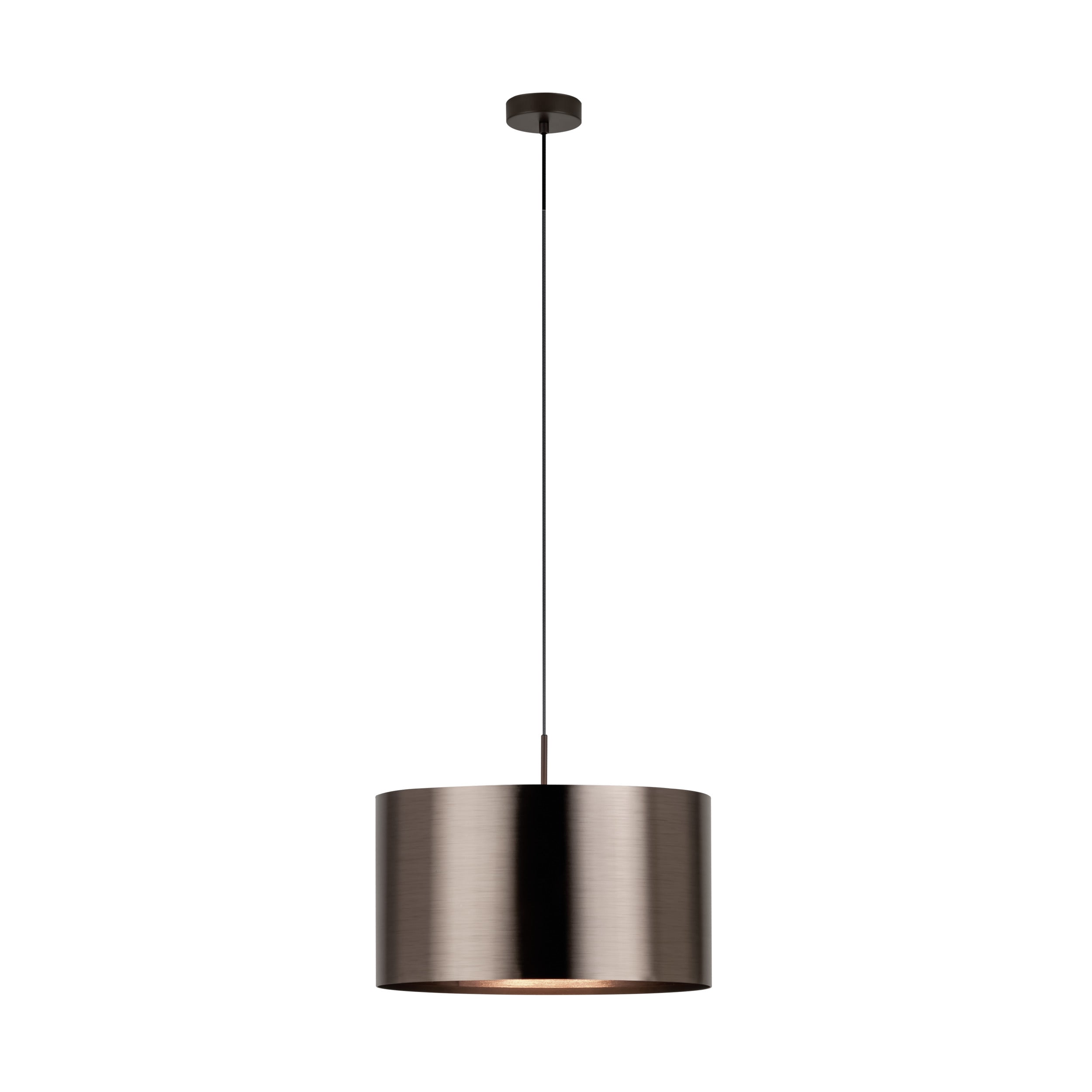 Stars of Light hanglamp Saganto 1 - 1-lichts - e27 - ø45 cm - bruin/koperkleurig