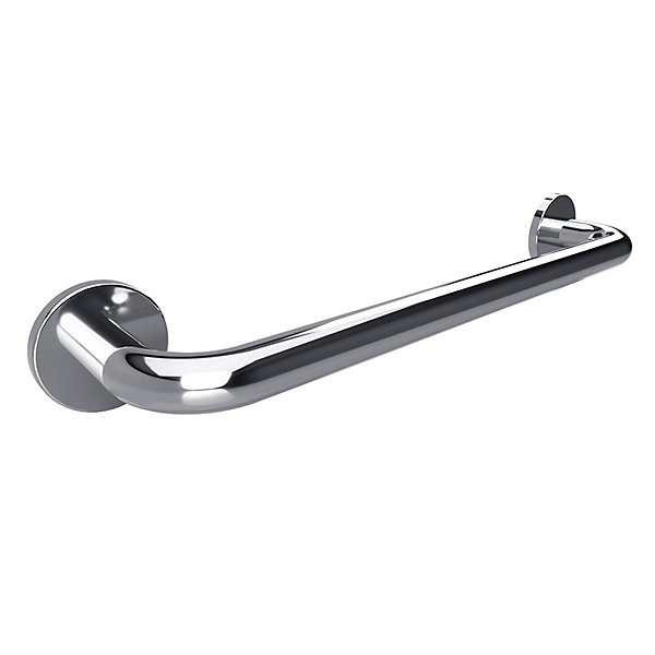 Barre de maintien de douche HELP en acier inoxydable-58x8x10,6cm--