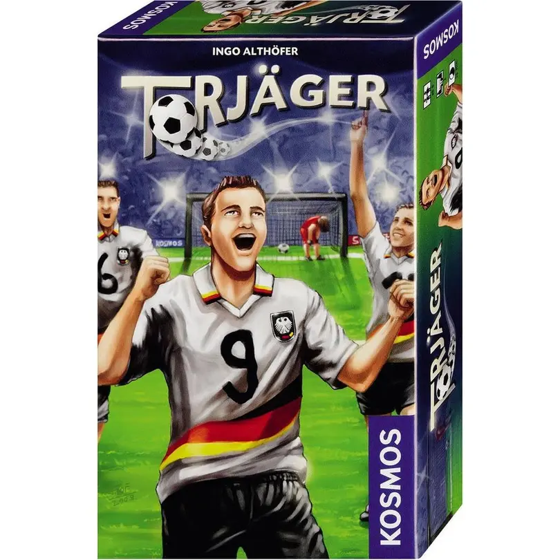 Brettspiel Set bestehend aus verschiedenen Artikeln Torjäger
