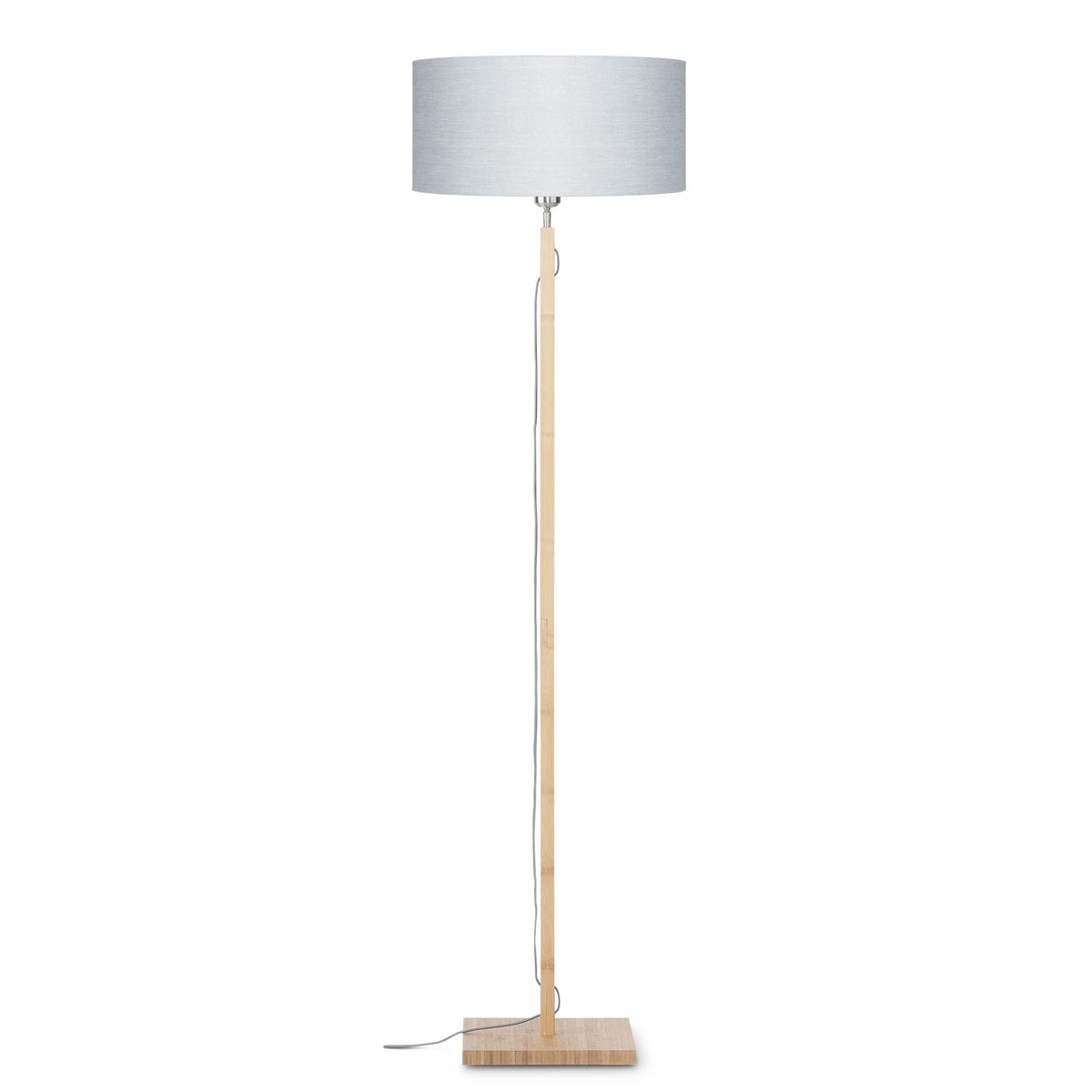 GOOD&MOJO vloerlamp Fuji - grijs - Ø47cm