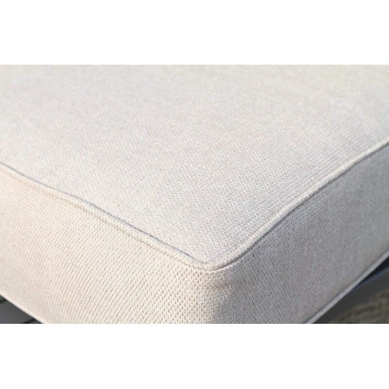 Fully Assembled Outdoor Ottoman with Cushion