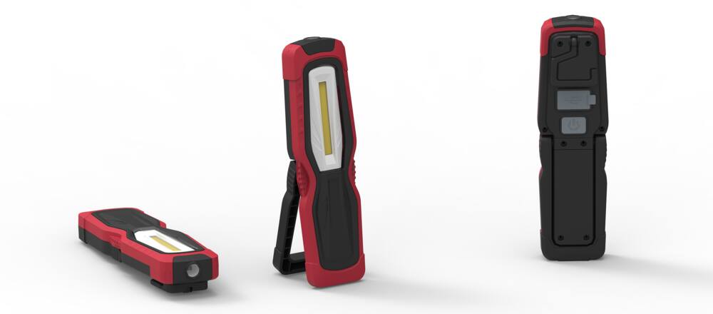 MotoMaster 400 Lumen Rechargeable COB Worklight with Adjustable Stand