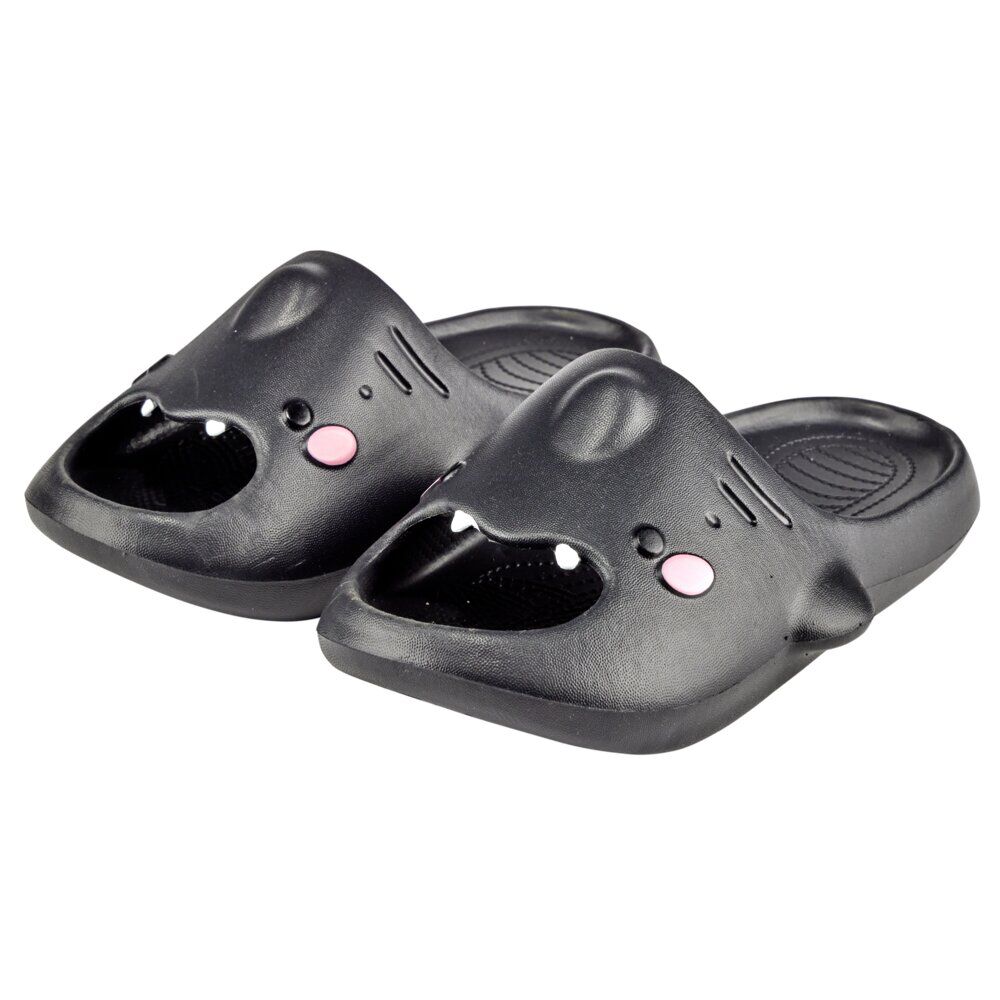 Claquettes raie manta noires 40/41