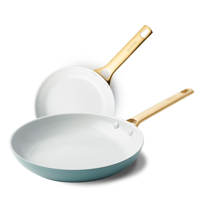 GreenPan Komplet 2 patelni Padova 20 26cm smokey sky blue