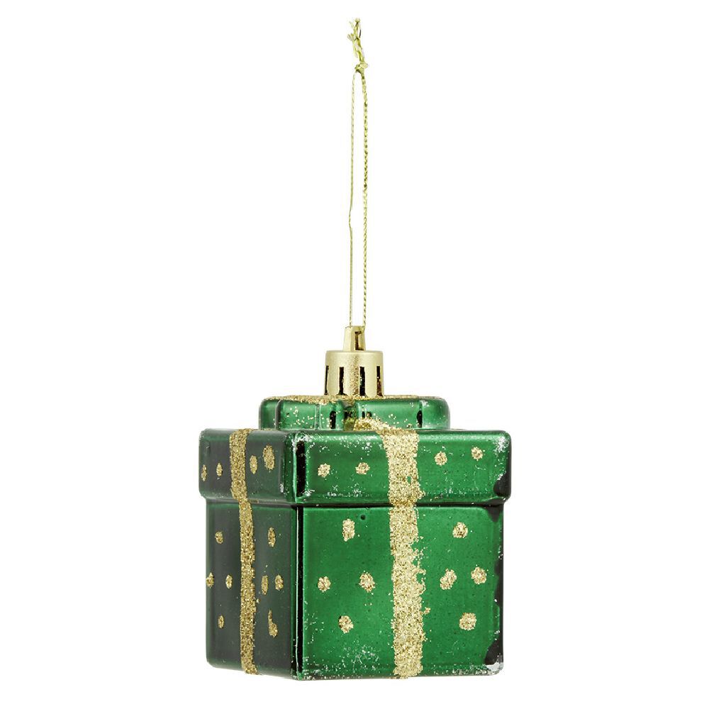 Décoration de No&euml;l cadeau à suspendre 3 coloris