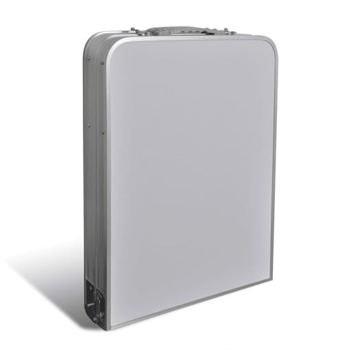 NNEVL Foldable Camping Cupboard with Aluminium Frame