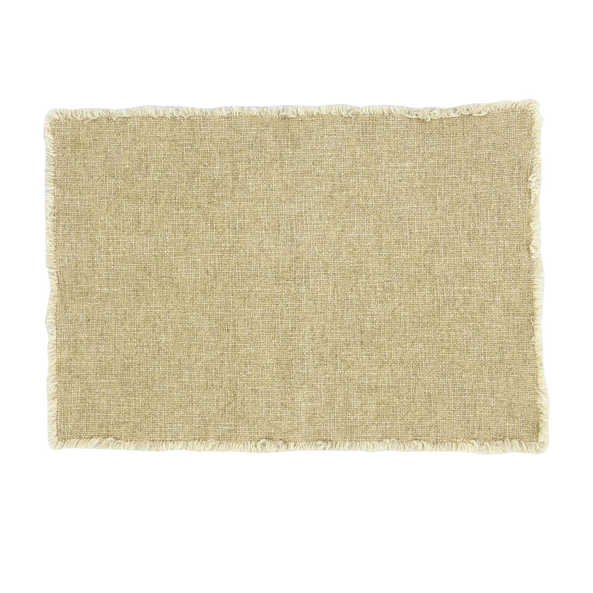 ORIGIN - Set de table en tissu beige